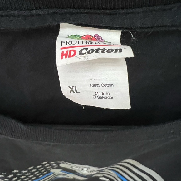 Fruit of the Loom Black DARE Graphic Tee - Picture 3 of 5